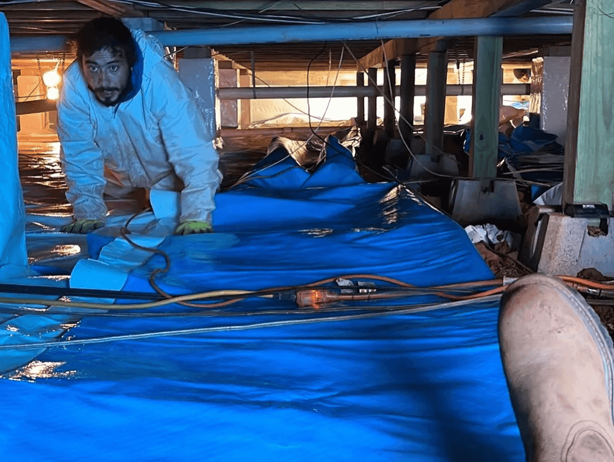 Crawl Space Encapsulation